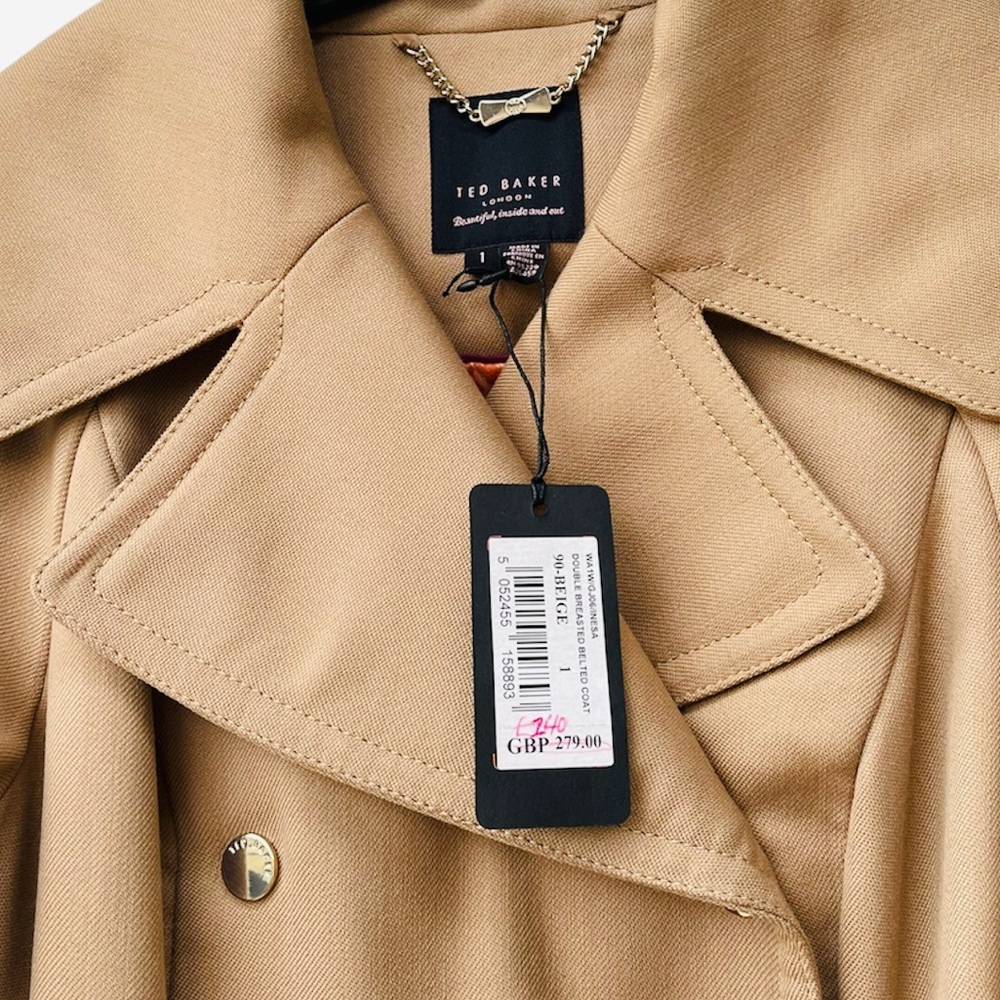 Stunning Ted Baker Fall Coat - Picture 3 of 6